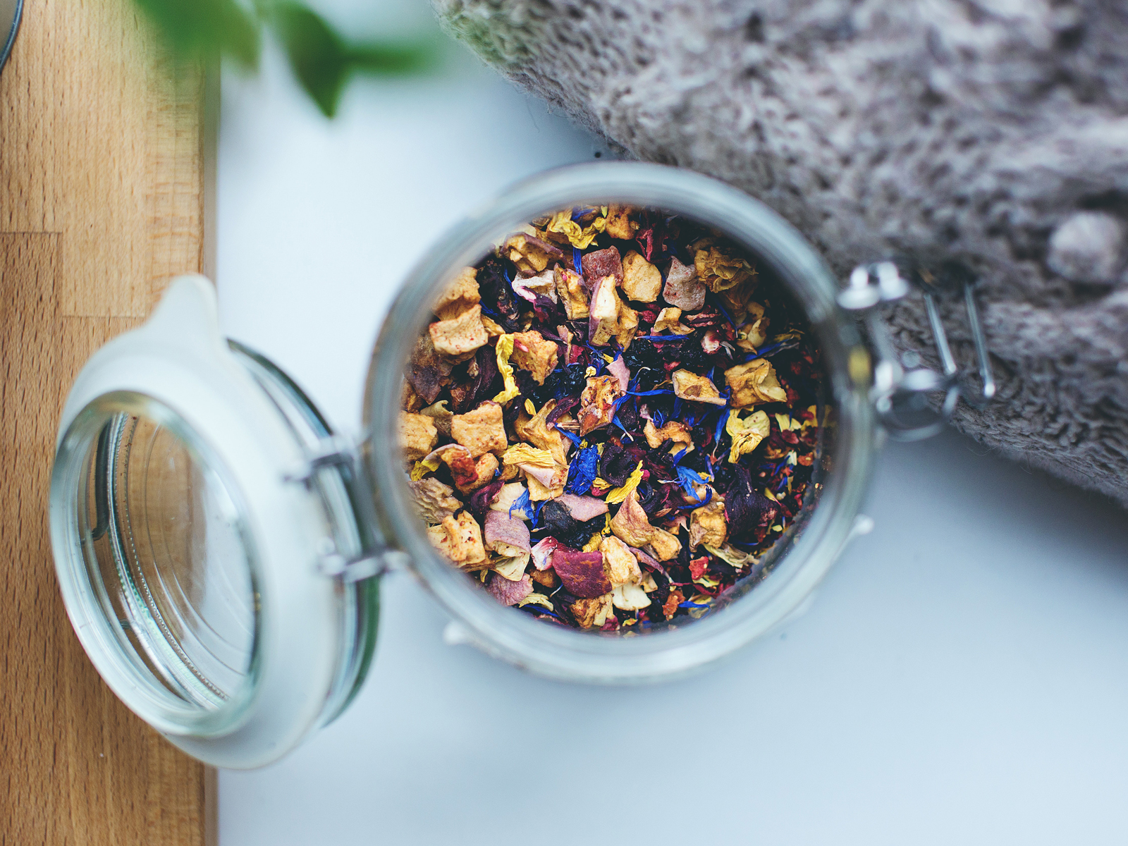 Il tè che cambia colore per un breakfast d’impatto