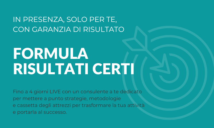 Pacchetto consulenza GpStudios operativa e super pratica per ristoranti, bar, pasticcerie, hotel, agriturismi, pizzerie