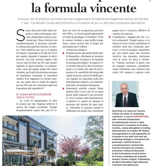 Politica commerciale per hotel