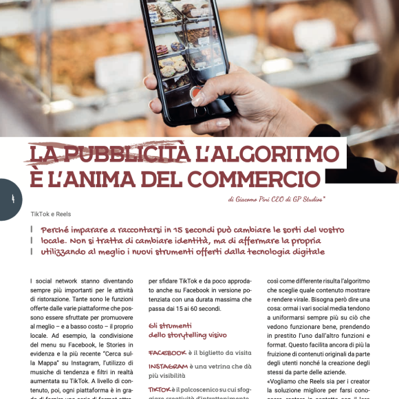 Identità del locale: imparare a raccontarsi in 15 secondi