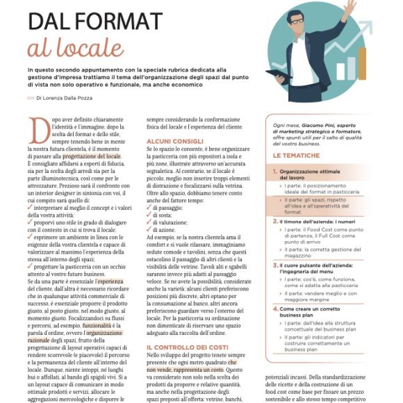 Gestione d’impresa: dal format al locale