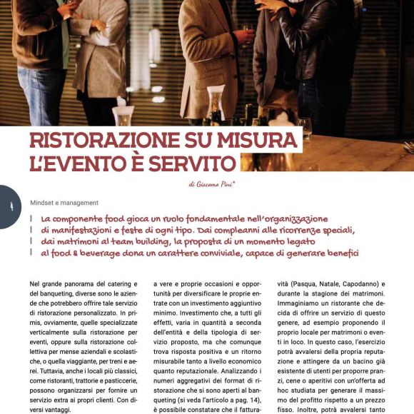 Ristorazione per eventi: il catering